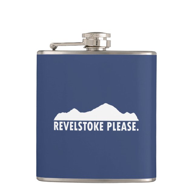 Revelstoke Please Flask (Front)