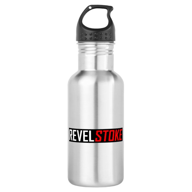 Revelstoke Stainless Steel Water Bottle (Front)