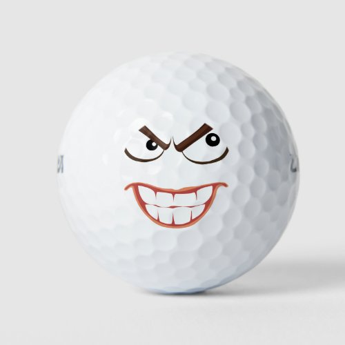 Revenge face golf balls