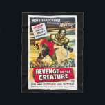 Revenge of the Creature Movie Poster Blanket<br><div class="desc">This blanket has a vintage scary movie poster from the movie "Revenge of the Creature" for you and your loved one to snuggle under while watching old monster movies.</div>