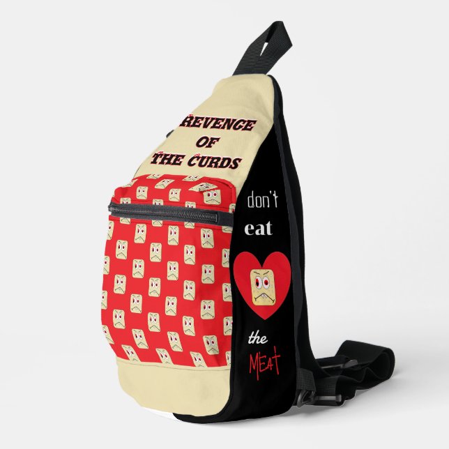 Revenge of the Curds Print Cut Sew Bag (Right Corner)