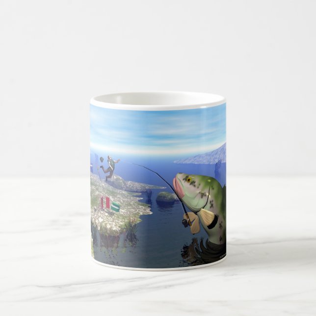 Revenge of the Mutant Bass Customizable Mug (Center)