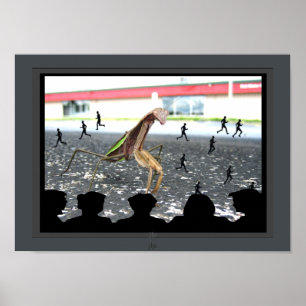 Revenge of the Praying Mantis-Monster Movie Poster