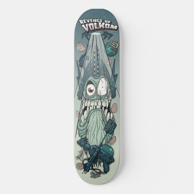 Revenge of Volkom Skateboard Deck (Front)