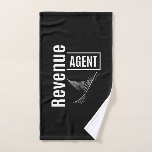 Revenue Agent Job Title Gift Hand Towel