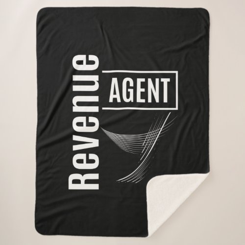 Revenue Agent Job Title Gift Sherpa Blanket