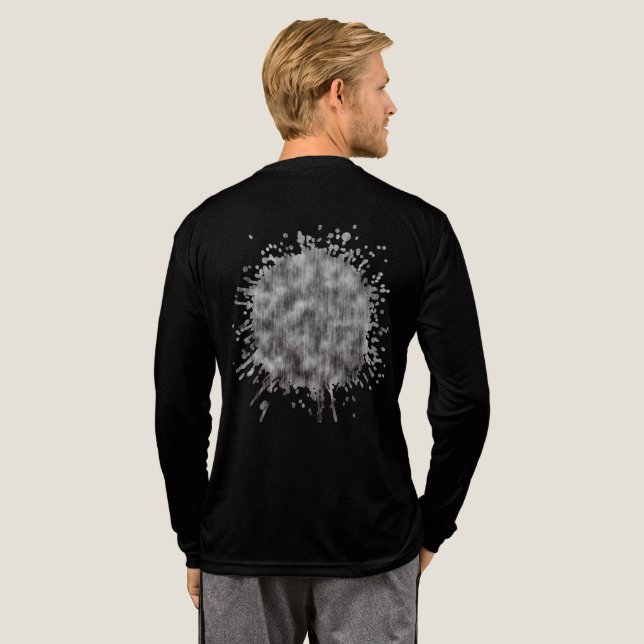 Reverberant Gray Tri-Blend Shirt (Full Back)
