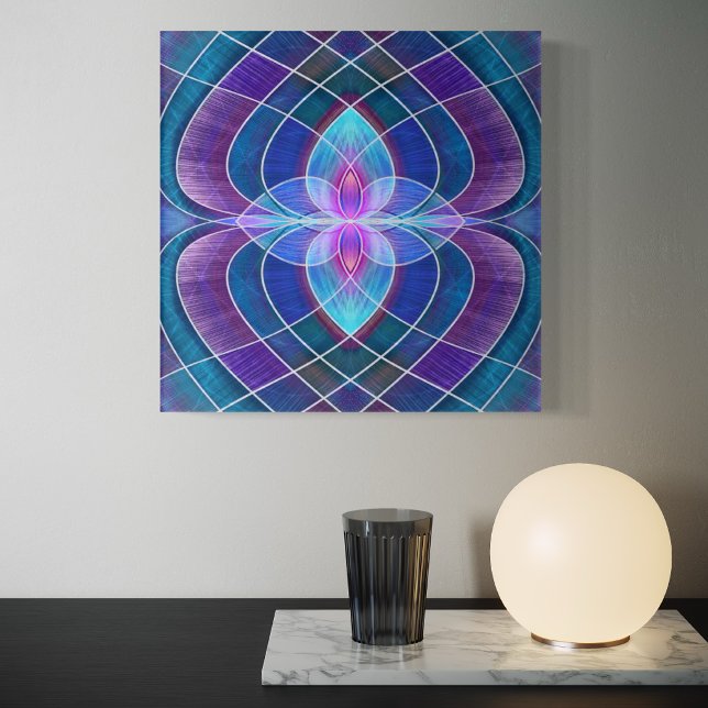 Reverberations Mandala  Acrylic Print (Creator Uploaded)