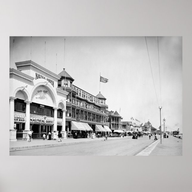 Revere Beach, Mass., 1905 Poster (Front)