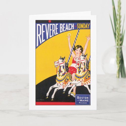 Revere Beach Sunday Card