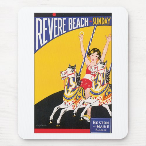 Revere Beach Sunday Mouse Pad