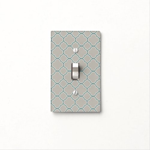 Revere Pewter and Seas Star Quatrefoil Light Switch Cover