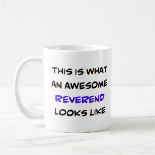 reverend, awesome coffee mug