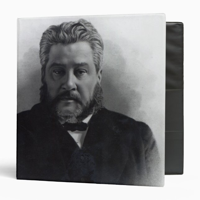 Reverend Charles Haddon Spurgeon 3 Ring Binder (Front/Inside)