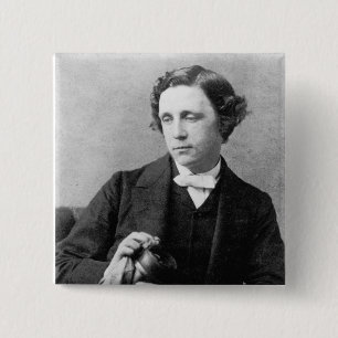 Reverend Charles L. Dodgson 1863 Pinback Button