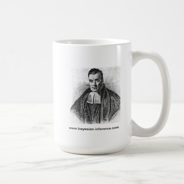 Reverend Thomas Bayes Coffee Mug (Right)