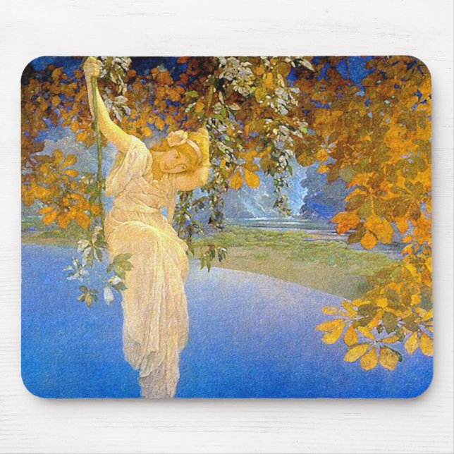 Reveries - by Maxfied Parrish Mouse Pad (Front)
