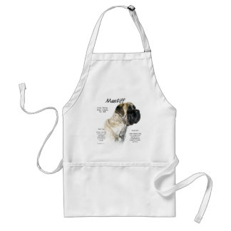 Reverse Brindle Mastiff History  Adult Apron
