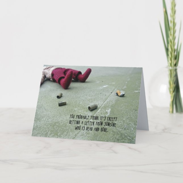 Reverse Condolence Card 4 (Front)