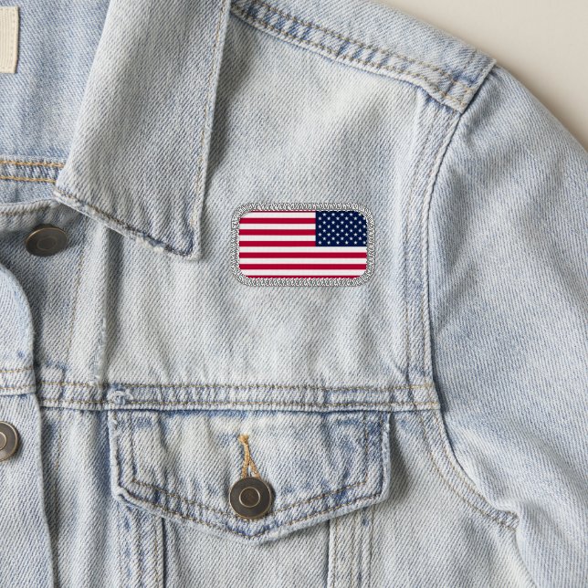 Reverse Flag Patch (On Jacket)