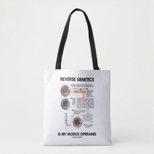 Reverse Genetics Is My Modus Operandi Tote Bag (Front)
