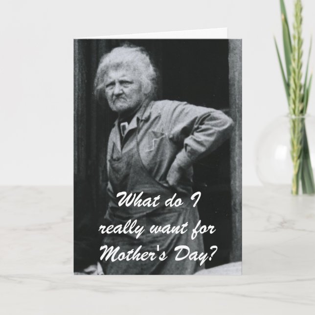 Reverse Mother's Day Card (Front)