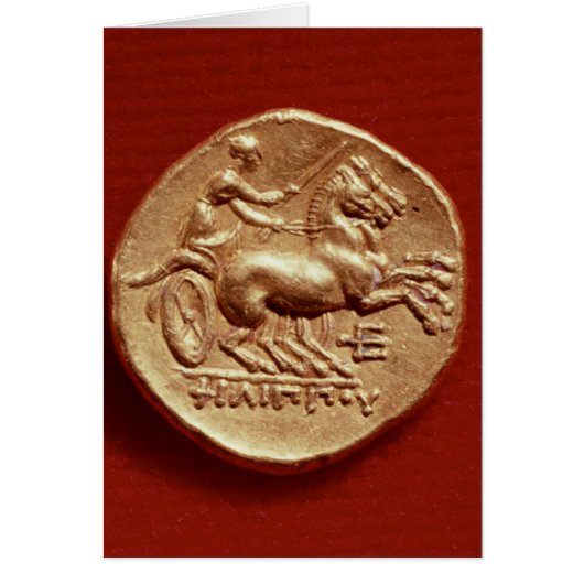 Reverse of a stater of Philip II  of Macedonia (Front)