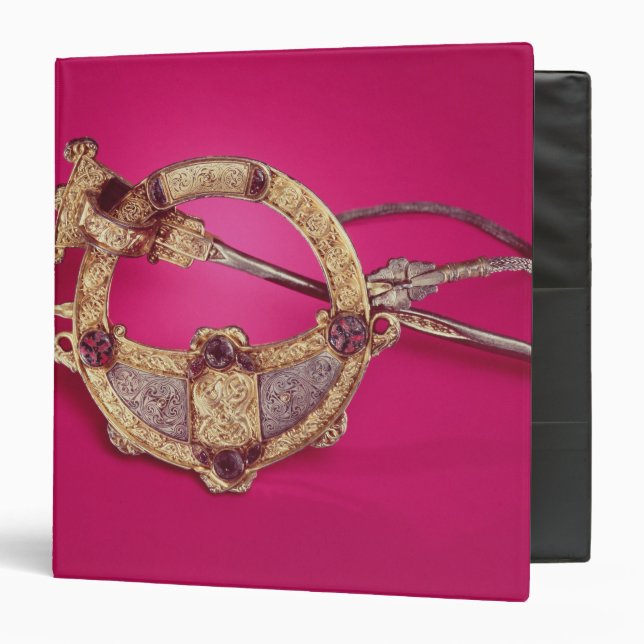Reverse of the Tara Brooch 3 Ring Binder (Front/Inside)