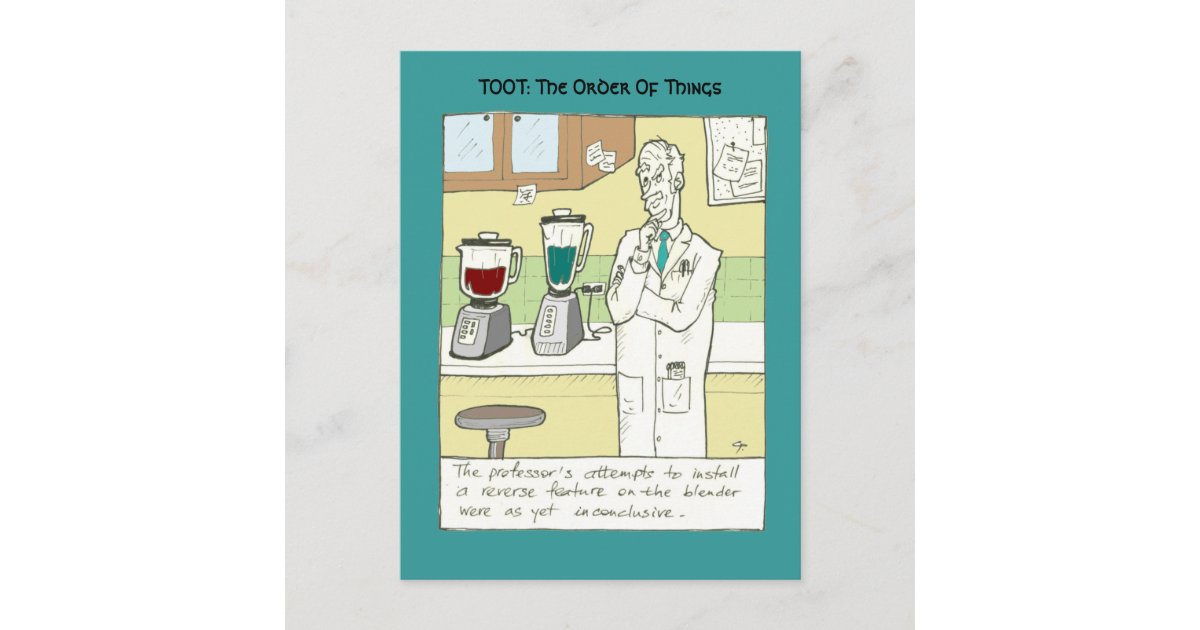 Reverse Postcard | Zazzle