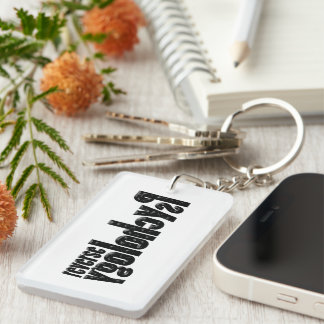 Reverse Psychology Keychain