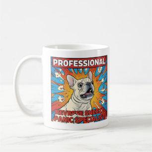 Reverse Sneeze Panic Frenchie Funny Dog Mom Gift Coffee Mug