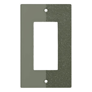 Reverse Split Moss Light Switch Cover – Customize