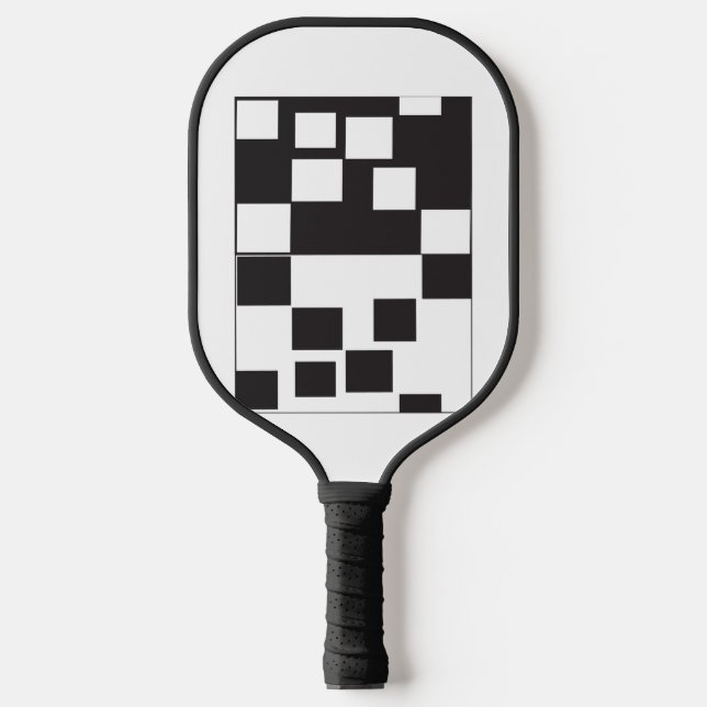 Reverse Squares Pickle Ball Paddle (Front)