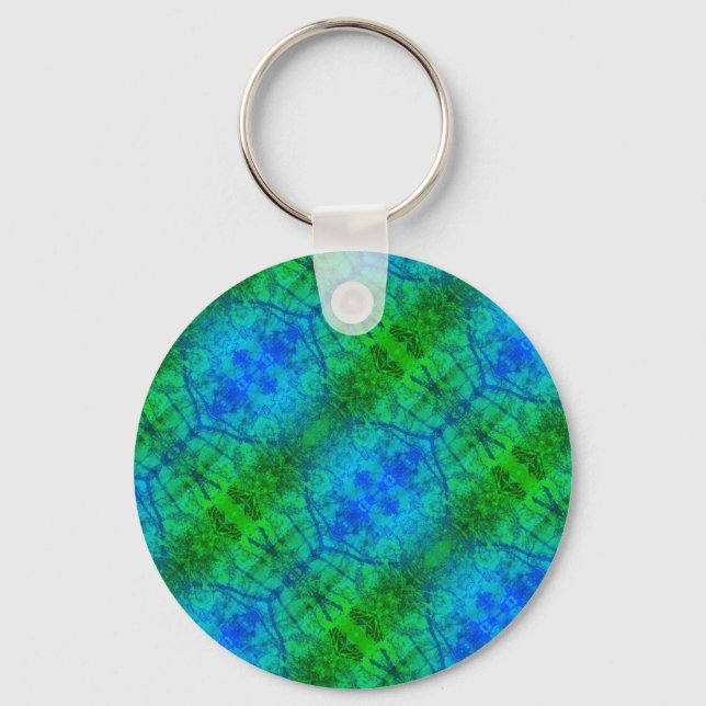 Reverse Techno Keychain (Front)