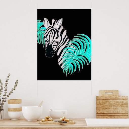 Reverse Zebra Inverted Print Zazzle