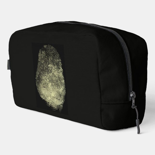 Reversed Loop Fingerprint Dopp Kit (Right Corner)
