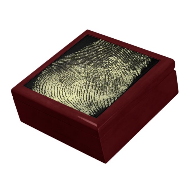 Reversed Loop Fingerprint Gift Box (Side)