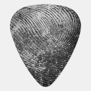 Reversed Loop Fingerprint Guitar Pick