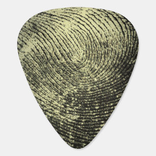 Reversed Loop Fingerprint Guitar Pick