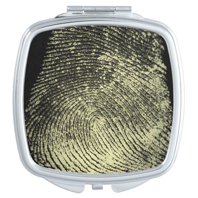 Reversed Loop Fingerprint Mirror For Makeup (Front)