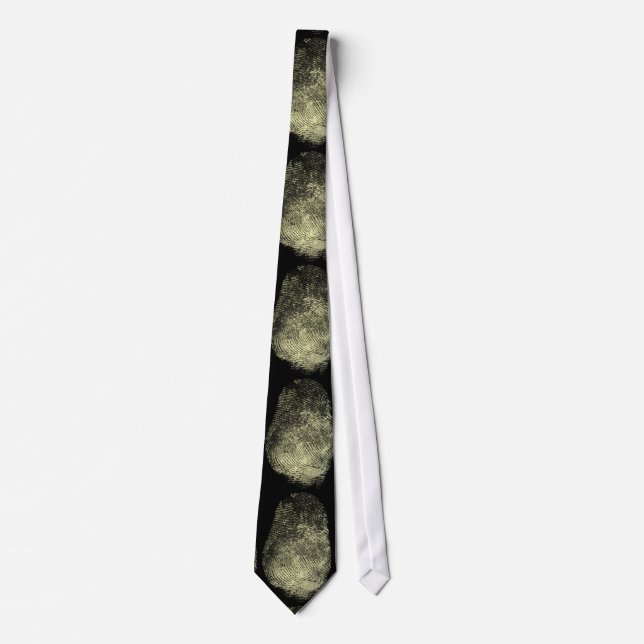 Reversed Loop Fingerprint Tie (Front)