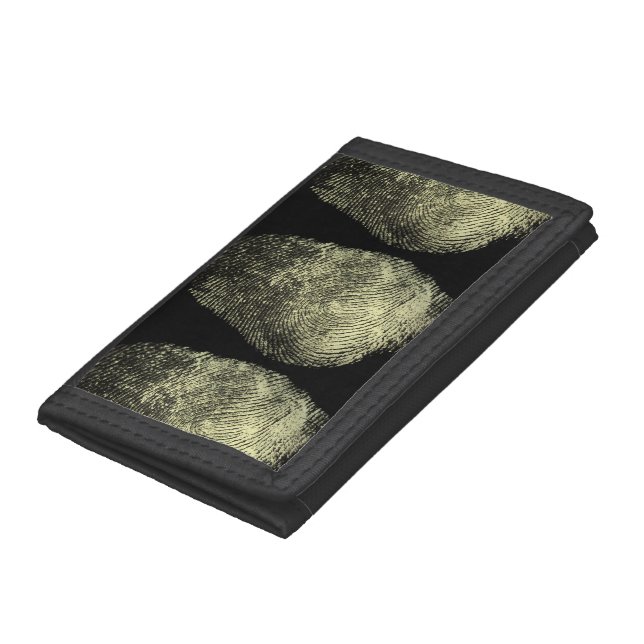 Reversed Loop Fingerprint Tri-fold Wallet (Bottom)