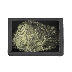 Reversed Loop Fingerprint Trifold Wallet