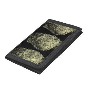 Reversed Loop Fingerprint Trifold Wallet