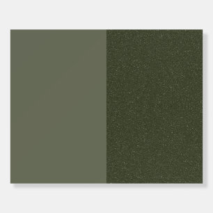 Reversed Moss Green Split-Tone Foam Board (Custom)