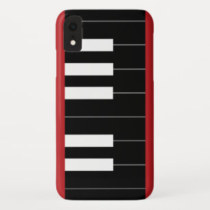 Reversed Piano Keys iPhone XR Case