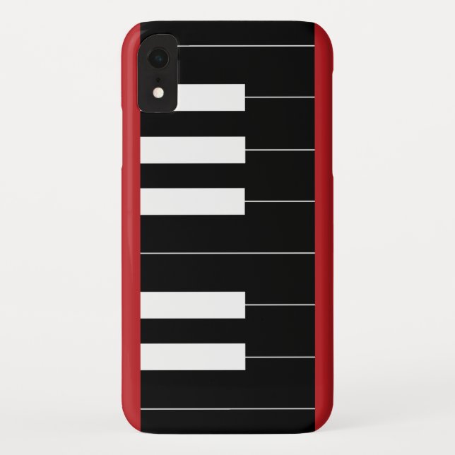 Reversed Piano Keys Case-Mate iPhone Case (Back)