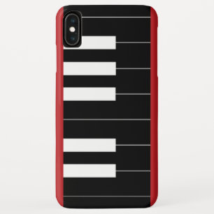 Reversed Piano Keys iPhone XS Max Case