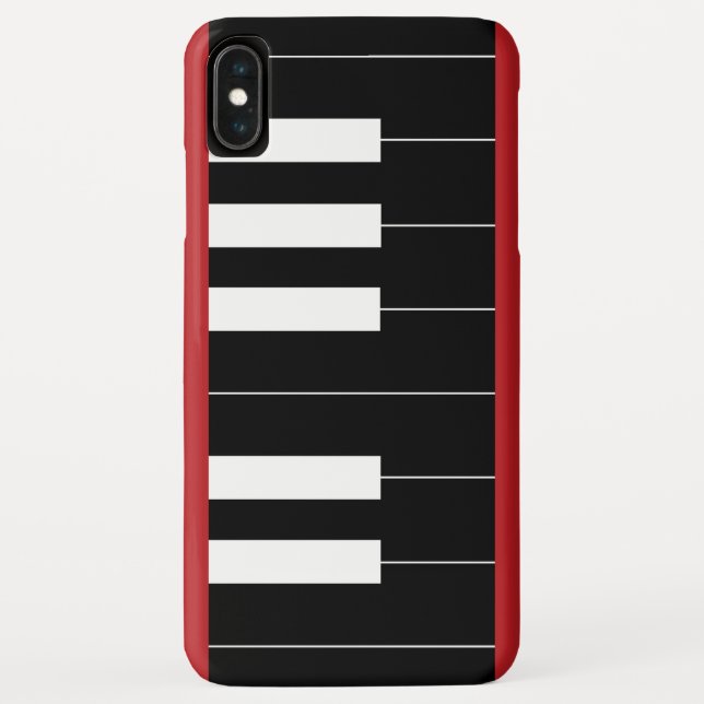 Reversed Piano Keys Case-Mate iPhone Case (Back)