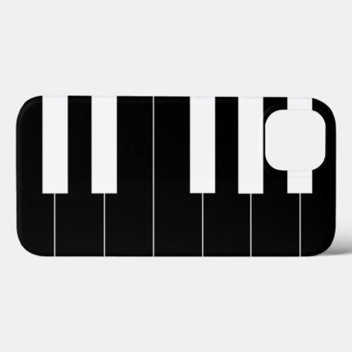 Reversed Piano Keys  iPhone 13 Case